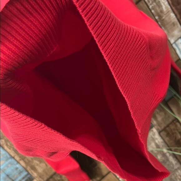 Women’s XL red cotton santa paws Christmas  Sweater - Picture 11 of 15